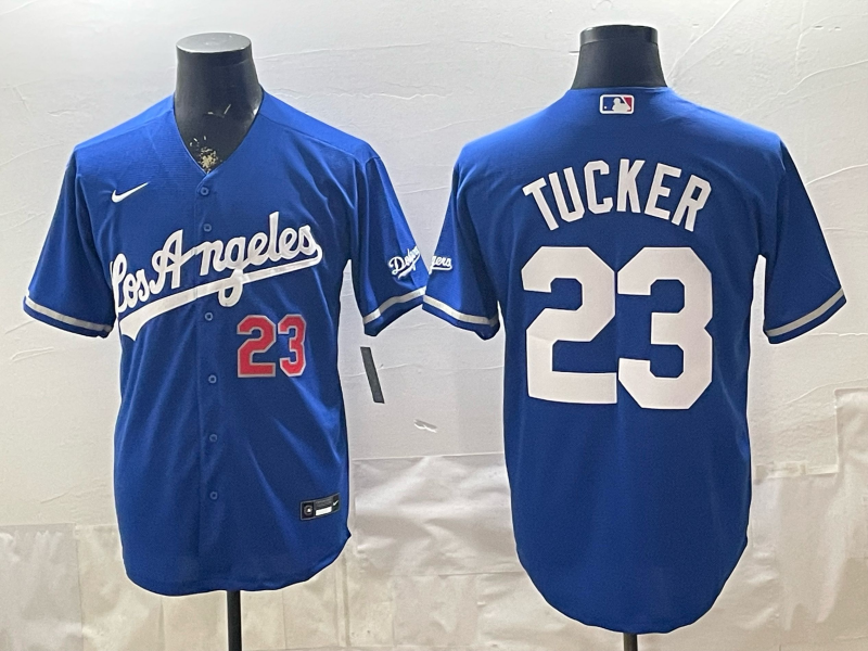 Men Los Angeles Dodgers #23 Tucker blue Game 2026 Nike MLB Jersey 0408001